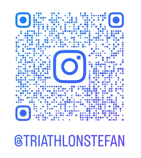 QR-Code: Folge @triathlonstefan auf Instagram